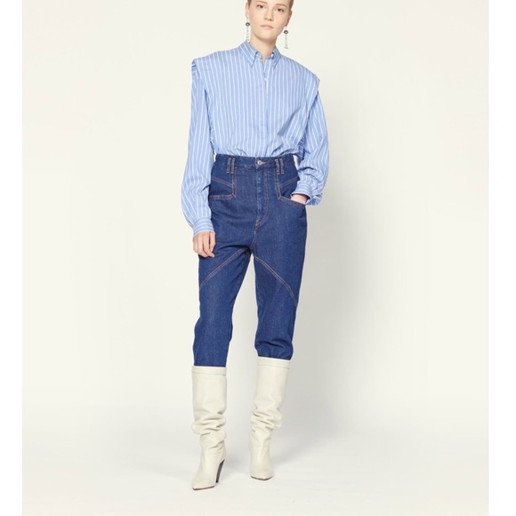 Isabel Marant Denim - Isabel Marant High Waisted Nadeloisa Jeans SOLD OUT!
